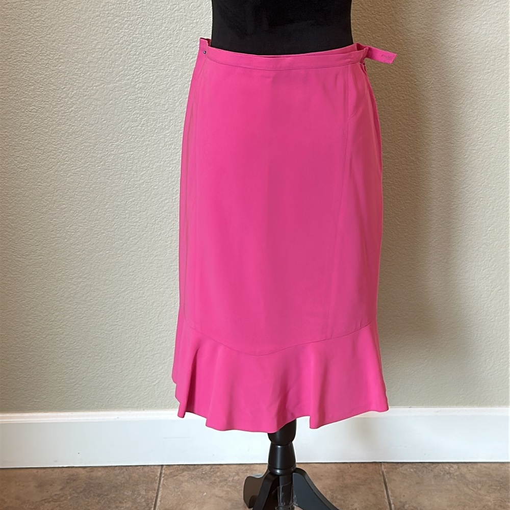 Jones New York Fuchsia Pencil Skirt